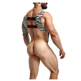 DNGEON Croptop Cockring Harness by MOB