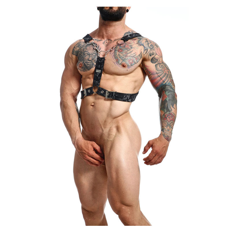 DNGEON Cross Chain Harness BY MOB