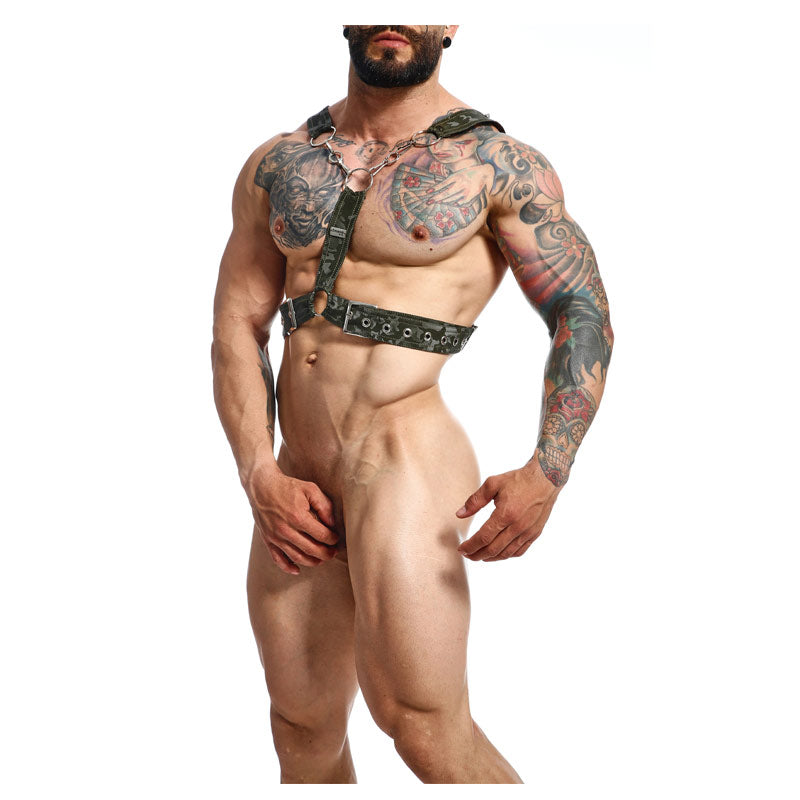 DNGEON Cross Chain Harness BY MOB