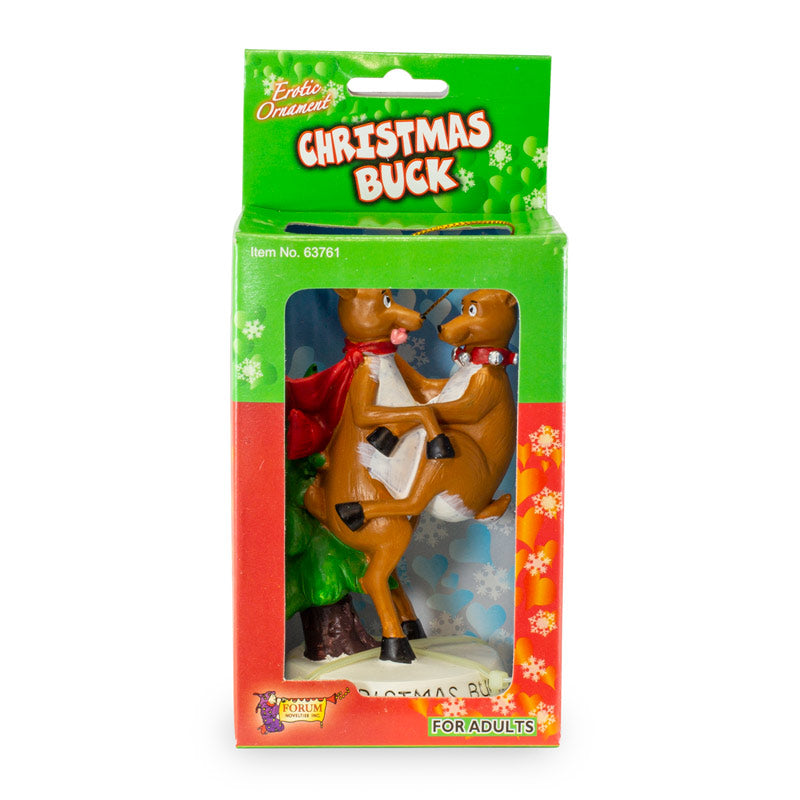Christmas Buck Ornament