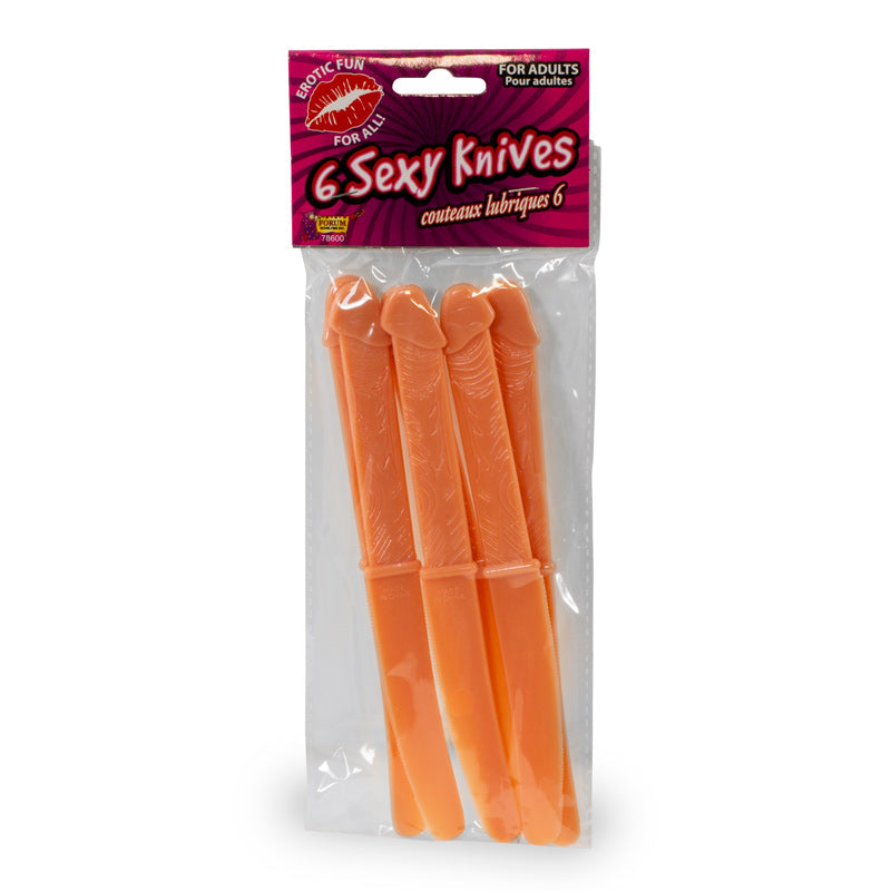 Sexy Pecker Knives - 6 Pack