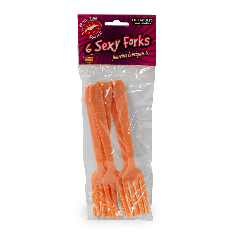 Sexy Pecker Forks - 6 Pack