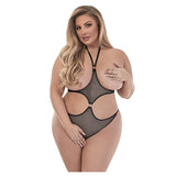 Diamond Girl Cupless And Crotchless Teddy