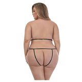 Diamond Girl Cupless And Crotchless Teddy