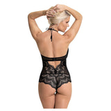 Sugar And Spice Teddy with Snap Crotch
