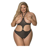 Sassy Cupless And Crotchless Teddy