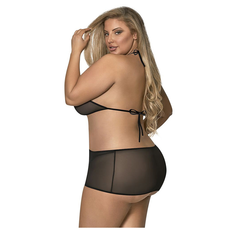 Sassy Cut Out Dress And G Set