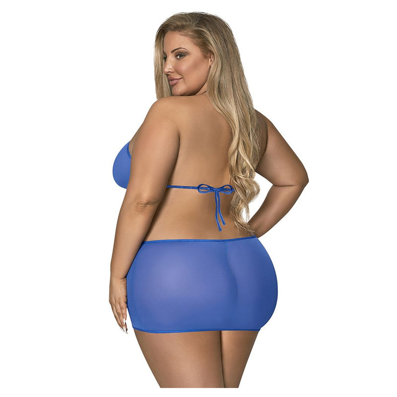 Sassy Cut Out Dress And G Set