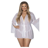 Modern Romance Flowing Short Robe