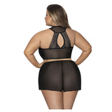 Modern Romance Tie Front Halter And Tap Pant