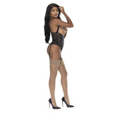 Ooh La Lace Cupless And Crotchless Teddy