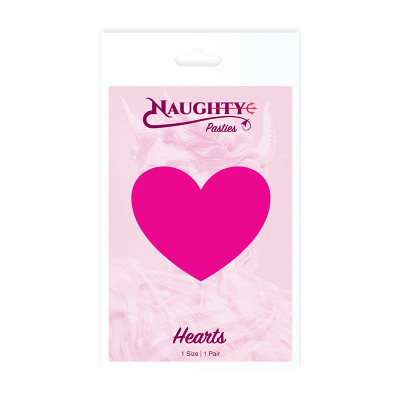 Neon Heart Nipple Pasties