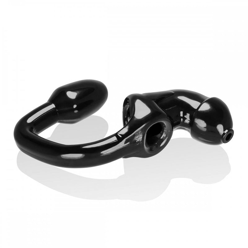 Oxballs Tailpipe Chastity Cock Lock And Attached Butt Plug