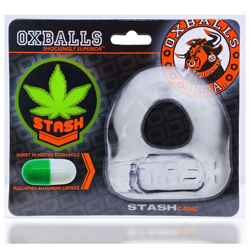 Oxballs Stash Cockring With Aluminum Capsul Insert