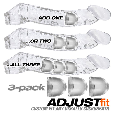 Oxballs Adjustfit Insert 3-Pack