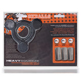 Oxballs Heavy Squeeze Ballstretcher And 3 Stainless Steel Weights