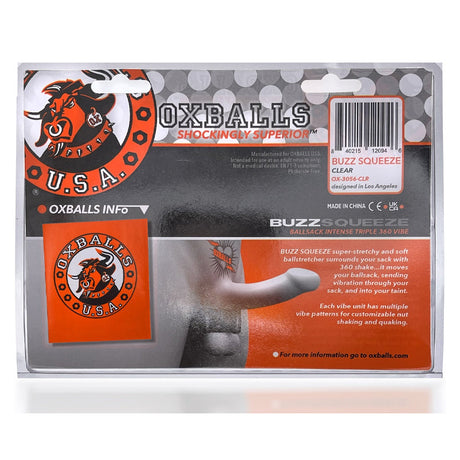 Oxballs Heavy Squeeze Ballstretcher And 3 Stainless Steel Weights