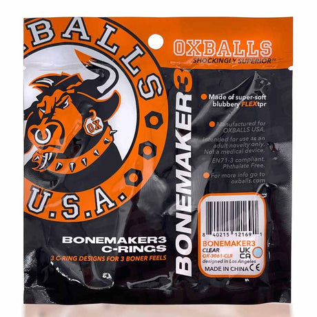 Oxballs Bonemaker 3-Pack Boner Cockring Kit