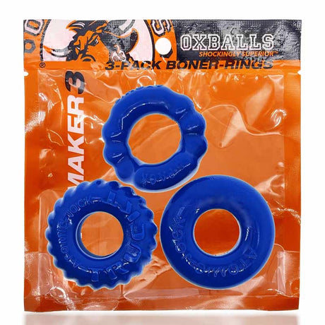 Oxballs Bonemaker 3-Pack Boner Cockring Kit