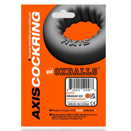 Oxballs Axis Rib Griphold Cockring