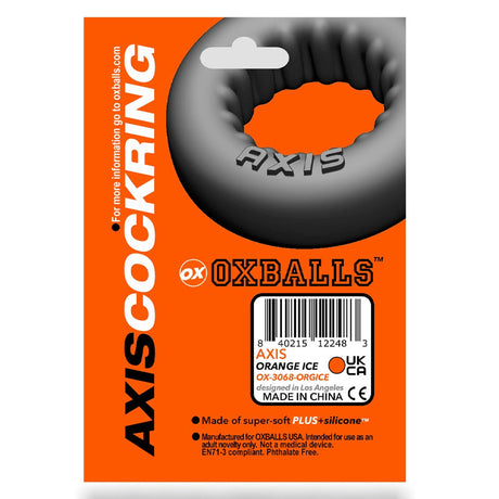 Oxballs Axis Rib Griphold Cockring