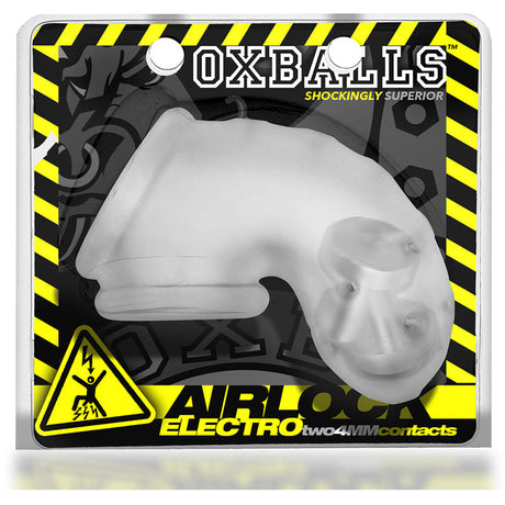 Oxballs Airlock Electro Air-Lite Vented Chastity