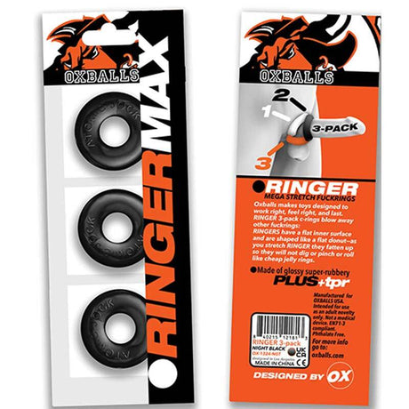 Oxballs Ringer Max 3-pack