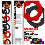 Oxballs Gearheads 5-Pack Spinner Rings