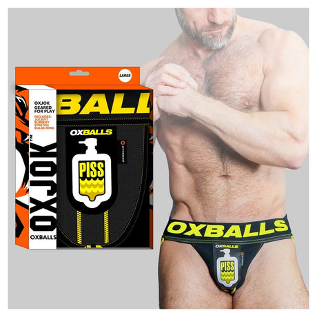 Oxballs Pisspig 3D Rubber Urinal Patch Pouch Jock
