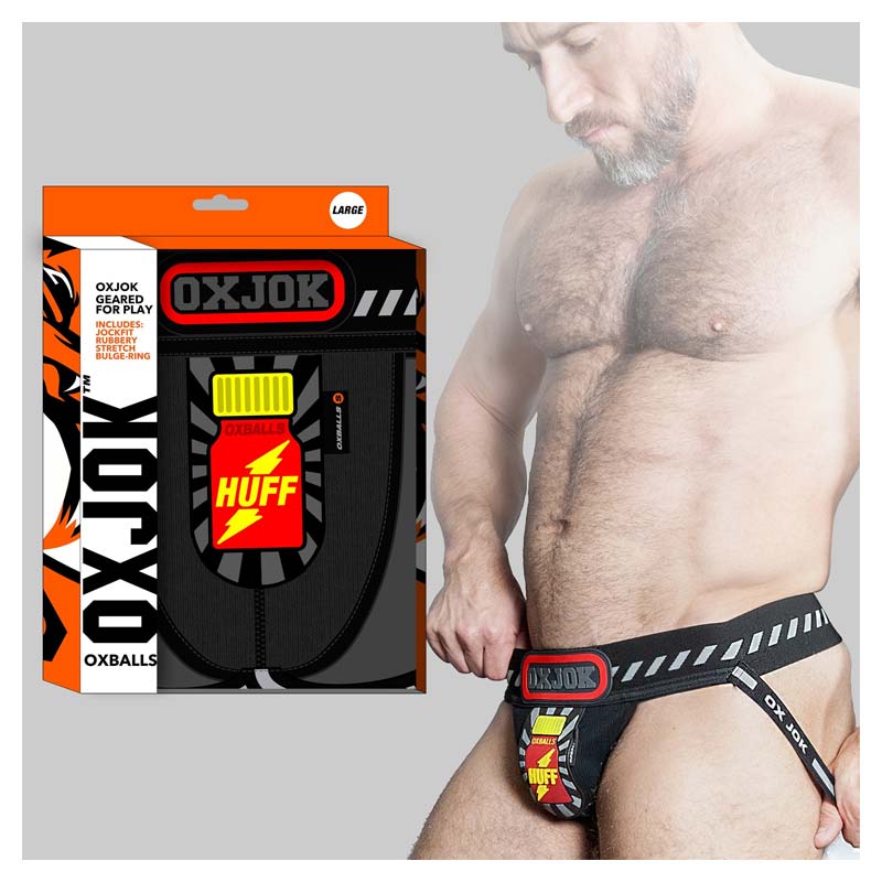 Oxballs Popperjock 3D Rubber Patch Pouch Jock