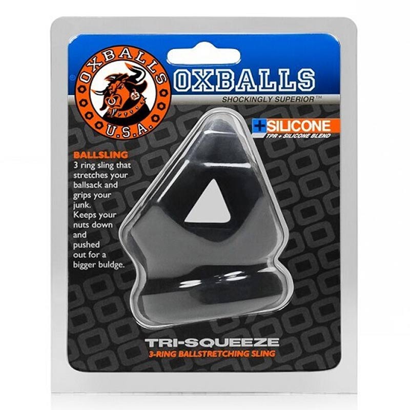 Oxballs Tri Squeeze Cock Sling Ball Stretcher