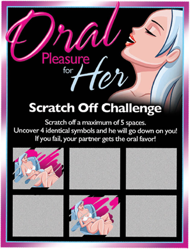 Oral Pleasure for Her Scratch Off Challenge