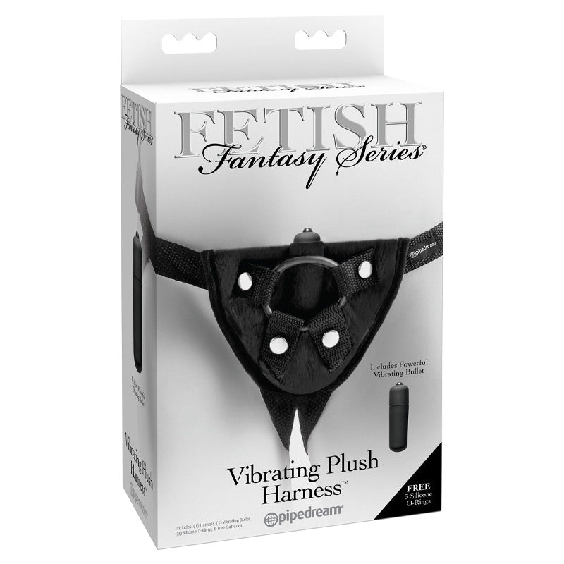 Vibrating Plush Harness