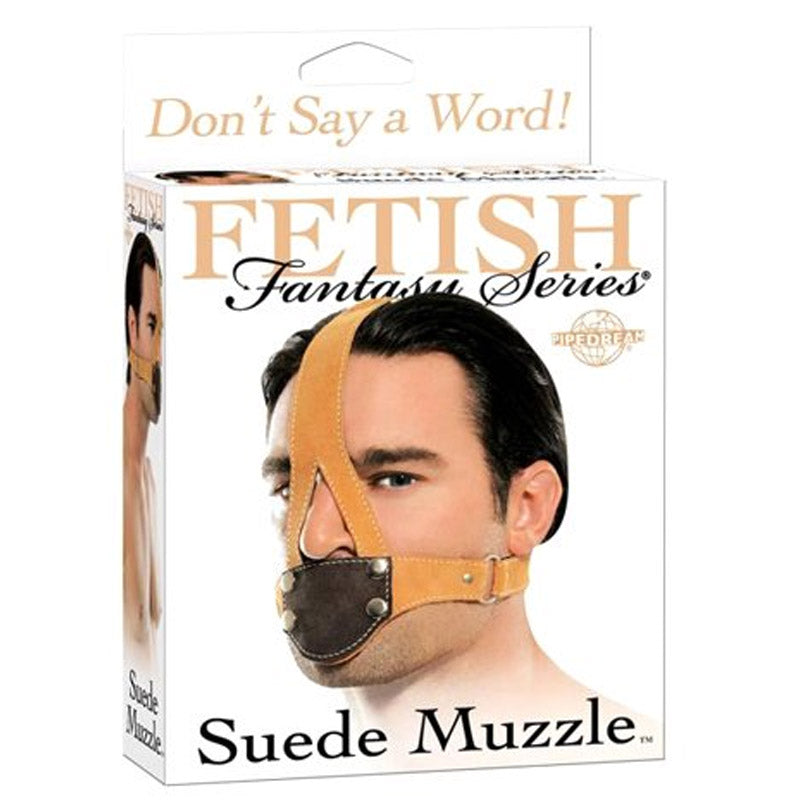 Fetish Fantasy Suede Muzzle