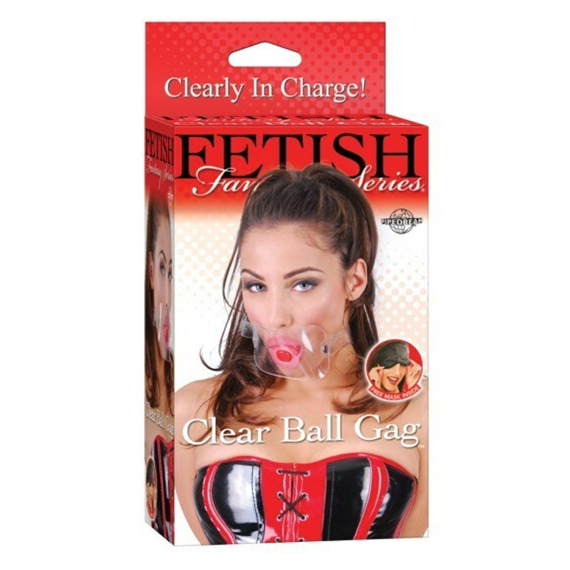 Fetish Fantasy Clear Ball Gag