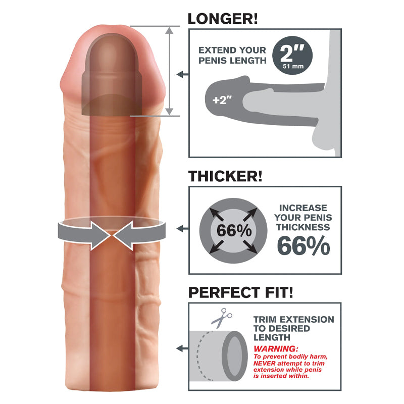 Fantasy X-tensions Mega 2 Inch Extension