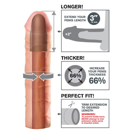 Fantasy X-tensions Mega 3 Inch Extension