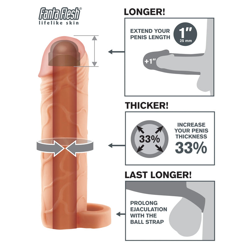 Perfect 1" Extension with Ball Strap