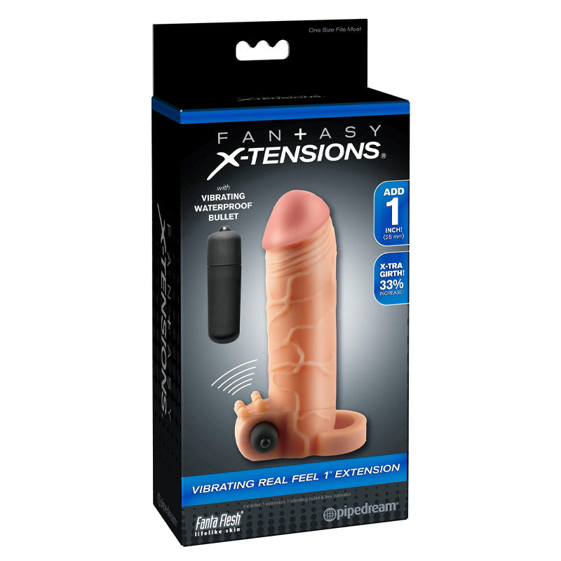 Vibrating Real Feel 1" Extension