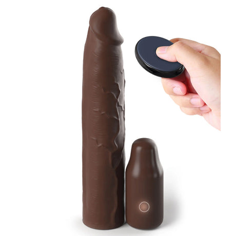 Fantasy X-tensions Elite Sleeve Vibrating Extender With Remote