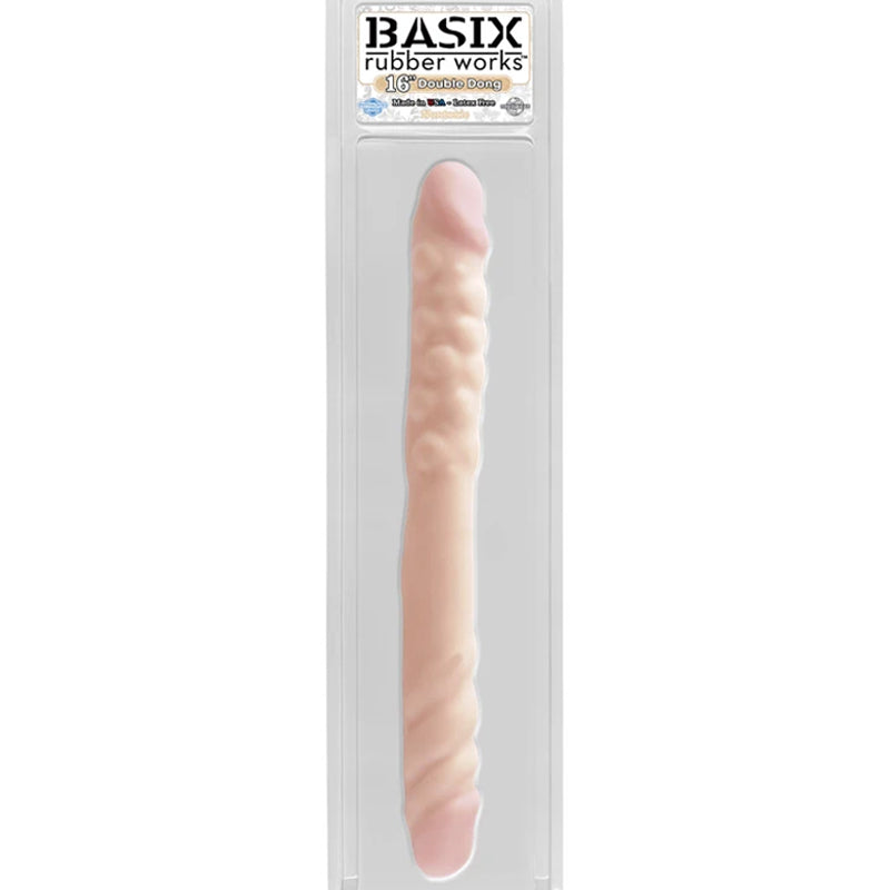Basix 16"Double Dong Flesh