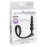 Anal Fantasy Collection Assgasm Cockring Anal Beads