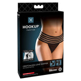 Hookup Panties Crotchless Love Garter