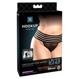 Hookup Panties Crotchless Love Garter