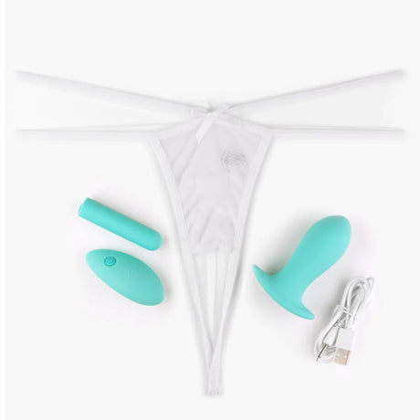 Hookup Panties Remote Bow Tie GString