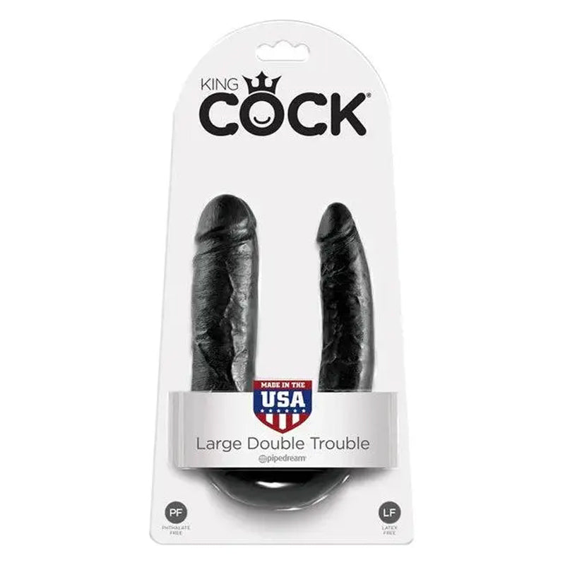 King Cock U Shaped Double Trouble