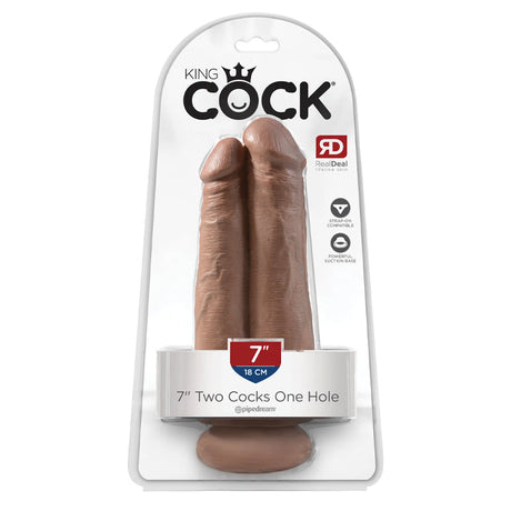 King Cock Two Cocks One Hole