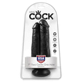 King Cock Two Cocks One Hole