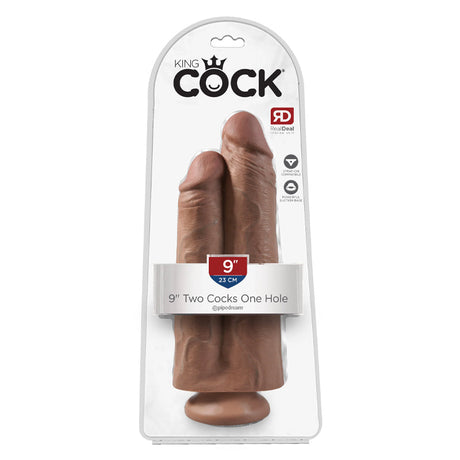 King Cock Two Cocks One Hole