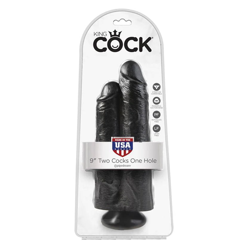 King Cock Two Cocks One Hole